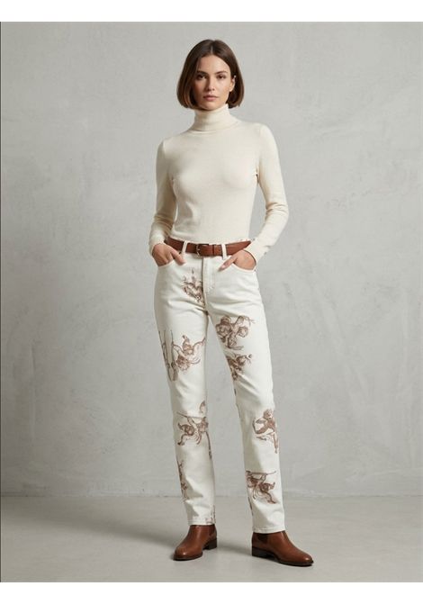 Pantalone Vintage Donna Gianfranco Ferré con Stampa Decorativa GF FERRE' | FF.IF6047.2974100190